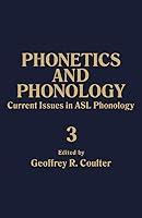 Algopix Similar Product 11 - Current Issues in ASL Phonology