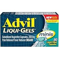 Algopix Similar Product 13 - Advil LiquidGels Minis 80 Ct Pack of