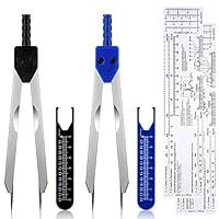 Algopix Similar Product 7 - Tondiamo 2 Sets EKG Calipers and EKG