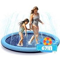 Algopix Similar Product 9 - Splash Pad Sprinkler  Thicken Water