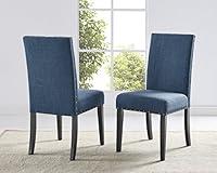 Algopix Similar Product 16 - Roundhill Furniture Biony Blue Fabric