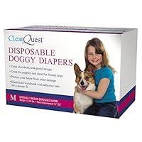 Algopix Similar Product 15 - ClearQuest Disposable Doggy Diapers