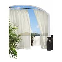 Algopix Similar Product 2 - Escape Hook  Loop Curtain Panel Window
