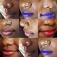 Algopix Similar Product 11 - Nose Ring Fake Nose Cuff Faux Septum