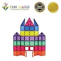 Algopix Similar Product 8 - Fun Mags Magnetic Blocks 72Piece Set