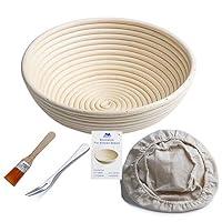 Algopix Similar Product 8 - M JINGMEI Banneton Proofing Basket 10