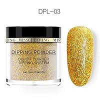 Algopix Similar Product 16 - Hunputa Mirror Nail Powder Champagne