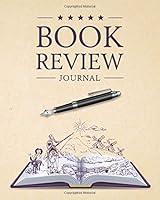 Algopix Similar Product 20 - Book Review Journal 100 Record Pages
