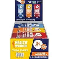 Algopix Similar Product 11 - Health Warrior Chia Bars Morning