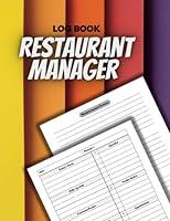 Algopix Similar Product 8 - Restaurant Manager Log Book Restaurant