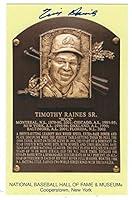 Algopix Similar Product 5 - Autographed Tim Raines Hall of Fame