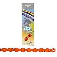 Algopix Similar Product 5 - KMC Z410 Bicycle Chain Orange 112