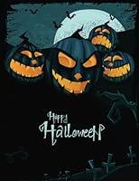 Algopix Similar Product 20 - Happy Halloween Notebook 110 Pages