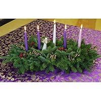 Algopix Similar Product 14 - Faith Christmas Grace Advent 5 Candle