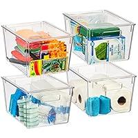 Algopix Similar Product 5 - ClearSpace XLarge Plastic Storage Bins