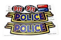 Algopix Similar Product 17 - The Toy Restore Black  Gold Police
