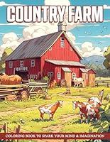 Algopix Similar Product 3 - Country Farm Coloring Book Relaxing