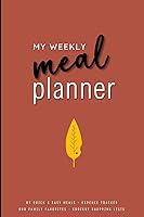 Algopix Similar Product 13 - My Weekly Meal Planner 52 Weeks