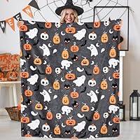 Algopix Similar Product 15 - Yinhua Halloween Throw Blanket Cute