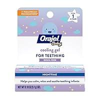 Algopix Similar Product 20 - Orajel Baby Nighttime Cooling Gel for