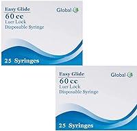Algopix Similar Product 14 - 60cc Luer Lock Syringe No Needle 50