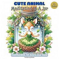 Algopix Similar Product 18 - Cute Animals Meditating In A Jar