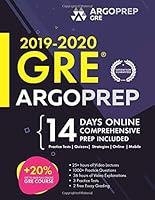 Algopix Similar Product 3 - GRE 2019  2020 by ArgoPrep Premium