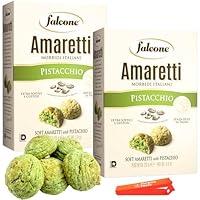 Algopix Similar Product 4 - Falcone Soft Pistachio Amaretti Cookies