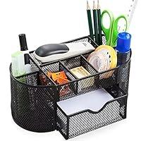 Algopix Similar Product 8 - Mesh Desk Organizer Desktop Office