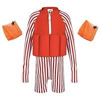 Algopix Similar Product 9 - Kids Swimsuits Floatation Swimsuits
