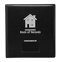 Algopix Similar Product 8 - Homeowners Book of Records Binder