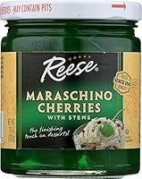 Algopix Similar Product 14 - Reese Green Maraschino with Stem
