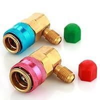 Algopix Similar Product 14 - Flexzion Car AC R134a Quick Connectors