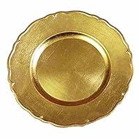 Algopix Similar Product 4 - Beautifully Designed 13 Golden Charger