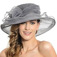 Algopix Similar Product 5 - Womens Sheer Wide Brim Sun Party