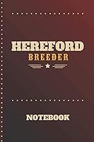 Algopix Similar Product 6 - Hereford Cow Notebook Cow Journal for