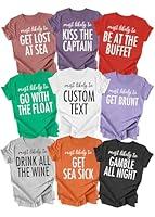 Algopix Similar Product 6 - Funny Cruise Shirts Custom Family