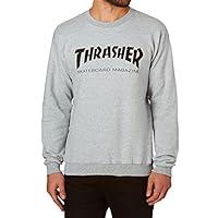 Algopix Similar Product 4 - Thrasher Skate Mag Crewneck Grey large
