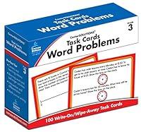 Algopix Similar Product 8 - Task Cards: Word Problems, Grade 3