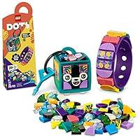 Algopix Similar Product 2 - LEGO DOTS Neon Tiger Bracelet  Bag Tag