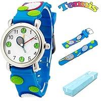 Algopix Similar Product 5 - Kids Watch with 3D Cartoon Tennis