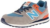 Algopix Similar Product 4 - New Balance Kids 574 V1 LaceUp