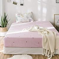 Algopix Similar Product 12 - Modern Soft Cotton Fitted Sheet Twin
