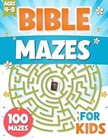 Algopix Similar Product 19 - Bible Mazes for Kids Ages 48 A Large