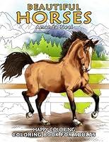 Algopix Similar Product 8 - Beautiful Horses  Coloring Book for