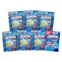 Algopix Similar Product 5 - JOYRIDE Sour Strips  Less Sugar Sour