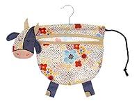 Algopix Similar Product 7 - Ulster Weavers Daisy Cow Shaped Peg Bag
