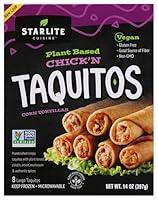 Algopix Similar Product 16 - Starlite Cuisine Soy Taquitos Chicken