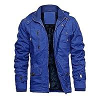 Algopix Similar Product 19 - CHEXPEL Winter Jacket with Hood for Men