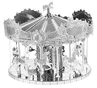 Algopix Similar Product 2 - Metal Earth Merry Go Round 3D Metal